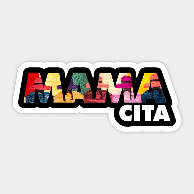 Mama Cita, Latina, cholita, South American Sticker by dukito